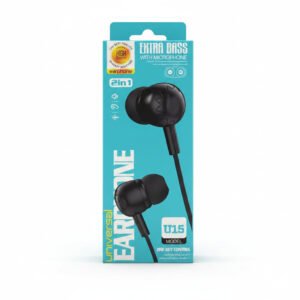 Universal U15 2-in-1 Wired In-Ear Earphones with Microphone
