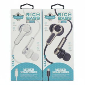 SY-T25 USB Type-C Wired Handsfree Earphones