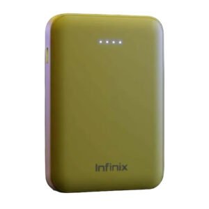 Infinix XP05 5000mAh Power Go Power Bank – Type-C & USB Dual Ports, Fast Charging, Portable Charger