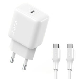 Oraimo OCW-5202ECC / LC PowerCube 202 20W Fast Charger With Cable