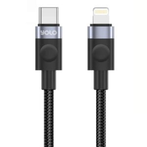 Yolo Y-080 Type-C to Lightning Charging Cable With Official Warranty